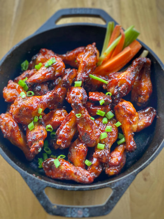 Air fryer Honey BBQ Wings