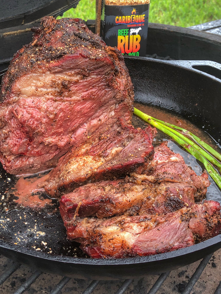 Smoked Chuck Roast ( Quick and Easy )