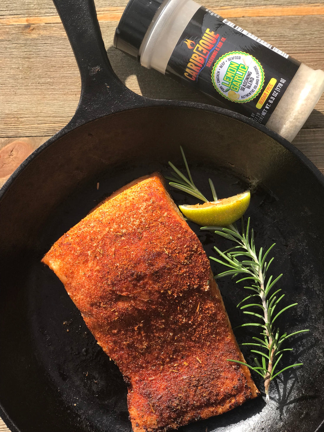 Caribeque lemon / garlic salmon