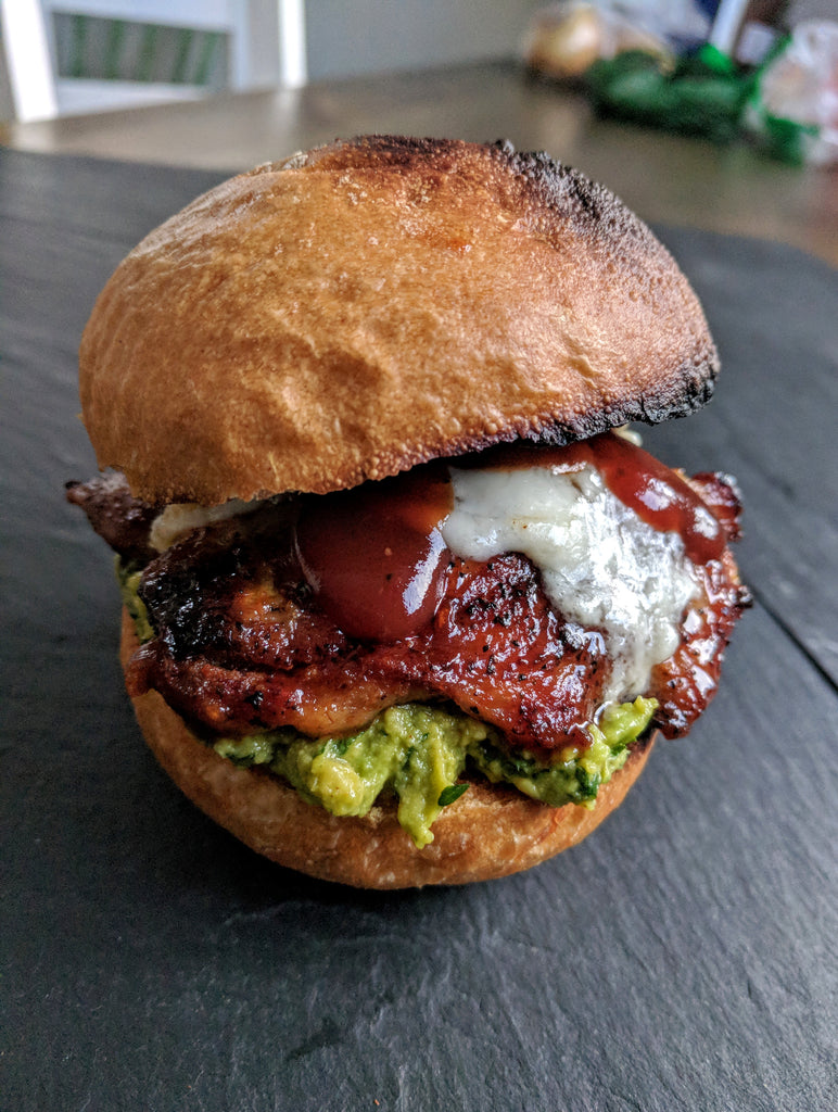 Caribeque Chicken Burger