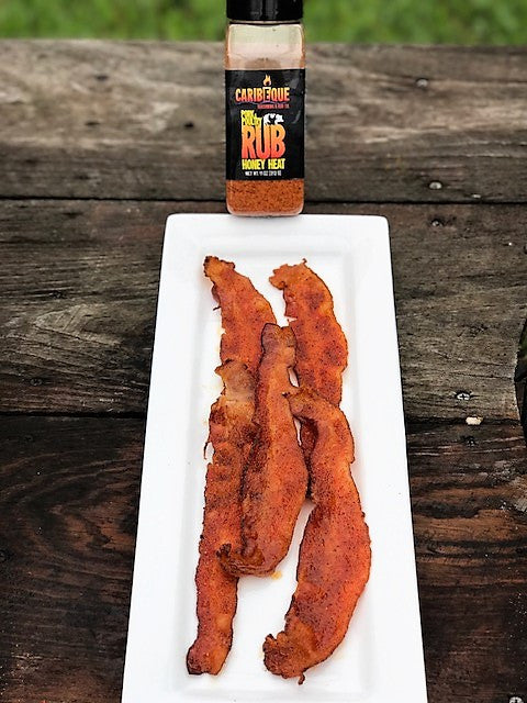 Honey Heat Candied Bacon ( Fast and Easy )