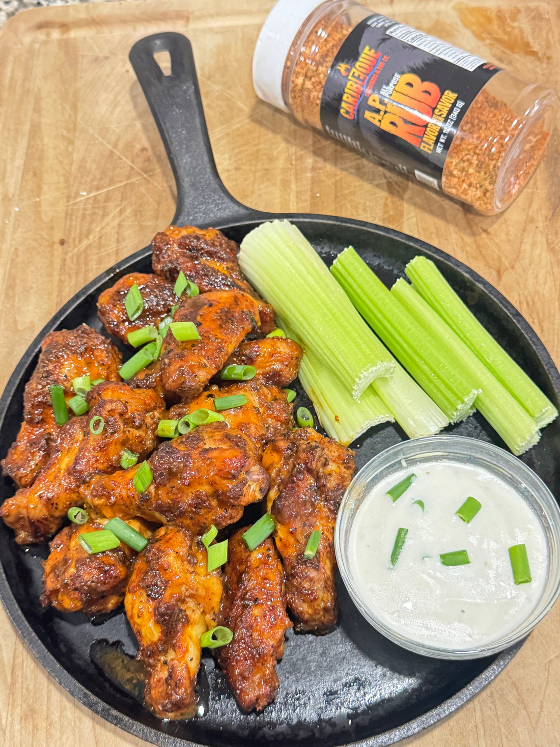 Honey Buffalo Smoked Chicken Wings