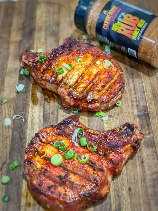 Honey Heat Pork Chops 