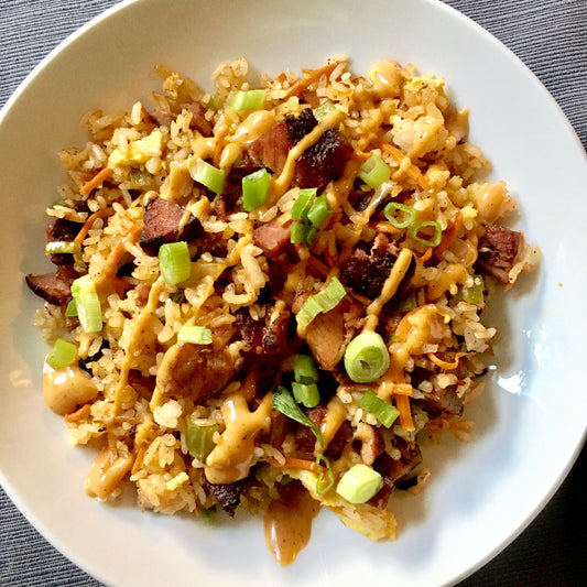 Jamaican Jerk Pork Fried Rice