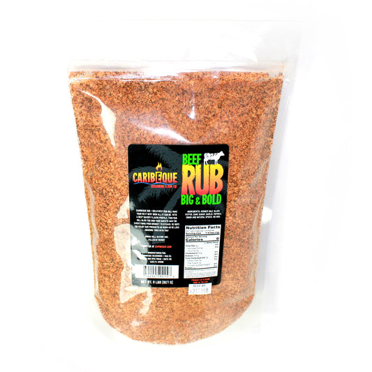 BIG & BOLD BEEF RUB - 2 LB BAG - Best BBQ Seasoning & Rub Co.