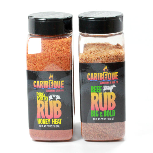 Honey Heat and Bold Beef 2 pack - Best BBQ Seasoning & Rub Co.