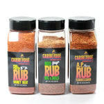 Caribeque Rub Variety Pack (3 Bottles) - Best BBQ Seasoning & Rub Co.