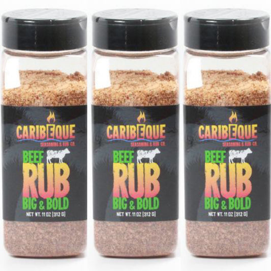 3 pack Big & Bold Beef Rub - Best BBQ Seasoning & Rub Co.