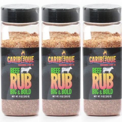 3 pack Big & Bold Beef Rub - Best BBQ Seasoning & Rub Co.