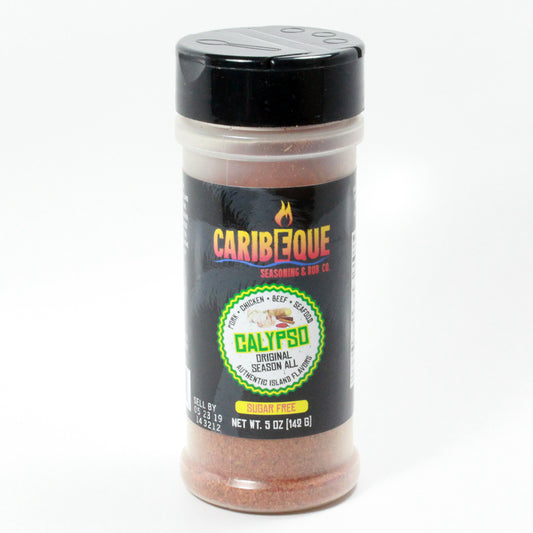Calypso Original Seasoning (5 oz Shaker Bottle) - Best BBQ Seasoning & Rub Co.