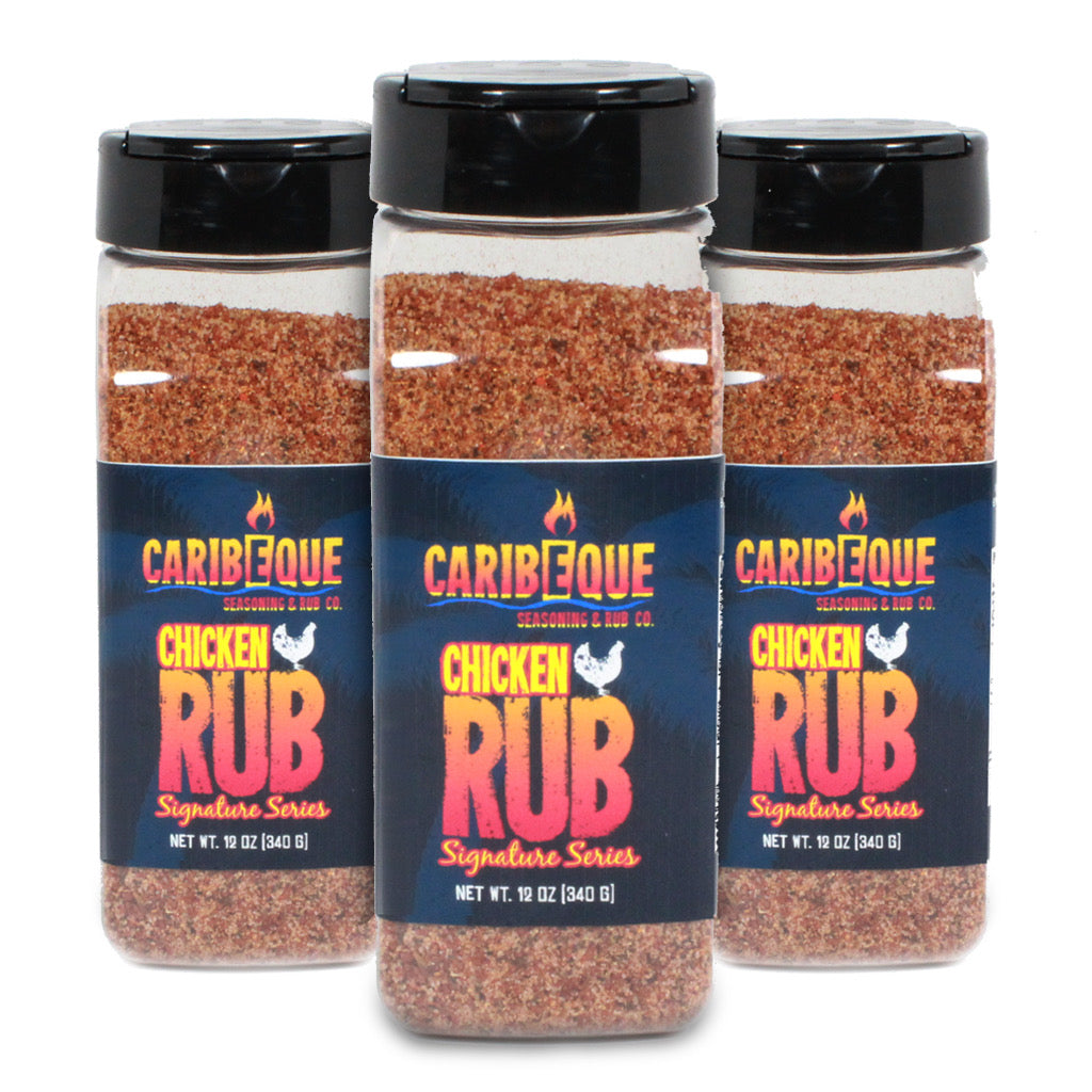 Chicken Rub 3 Pack – Caribeque Seasoning & Rub Co.
