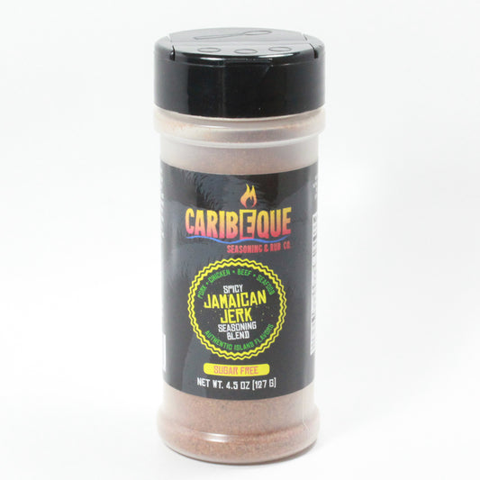 Spicy Jamaican Jerk Seasoning Blend (4.5 oz Shaker Bottle) - Best BBQ Seasoning & Rub Co.