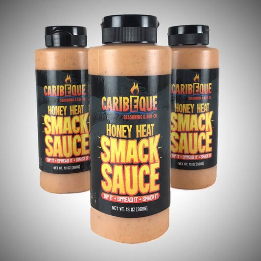 Caribeque's Smack Sauce - 13oz bottle (3 pack) - Best BBQ Seasoning & Rub Co.